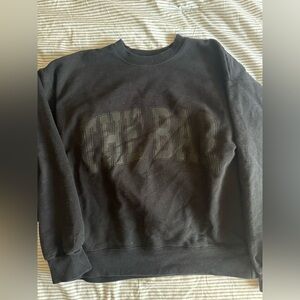 The Bar Black Pullover